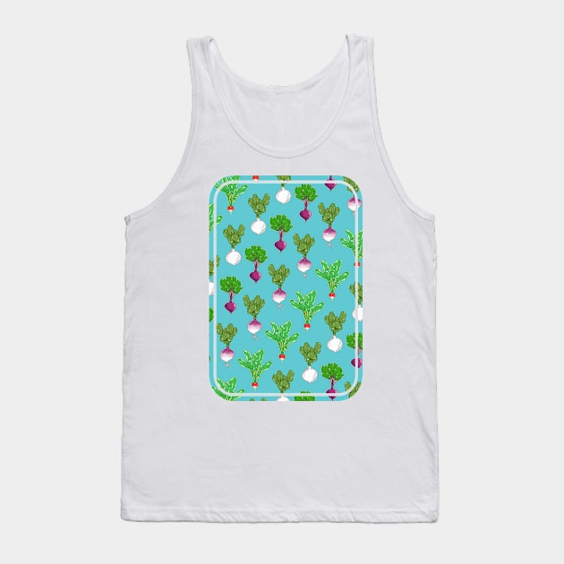 Root vegetable pattern Tank Top by mailboxdisco